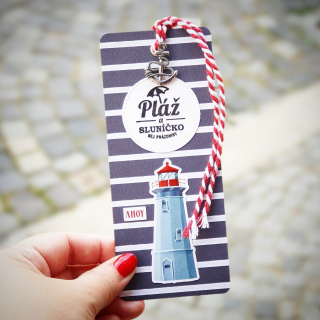 Pretty Papers - ZÁLOŽKA / MOŘE - originální a ručně vyrobená