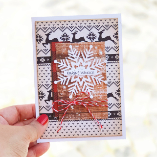 Pretty Papers - VÁNOČNÍ PŘÁNÍ - originální a ručně vyrobené