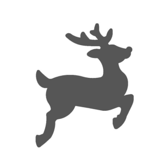 Vaessen Creative - CRAFT PUNCH / REINDEER - raznice na papír (5 cm)