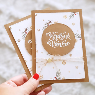 Pretty Papers - VÁNOČNÍ PŘÁNÍ - originální a ručně vyrobené