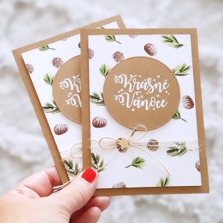 Pretty Papers - VÁNOČNÍ PŘÁNÍ - originální a ručně vyrobené