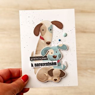 Pretty Papers - PŘÁNÍ K NAROZENINÁM - originální a ručně vyrobené