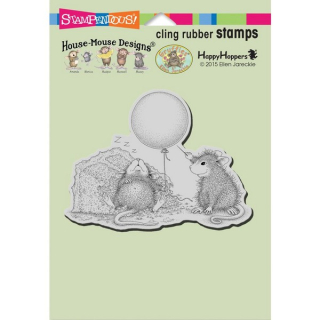*** Stampendous - HOUSE MOUSE / BIRTHDAY MISCHIEF - cling razítko