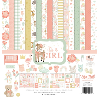 Echo Park - IT´S A GIRL Collection Kit - kompletní sada