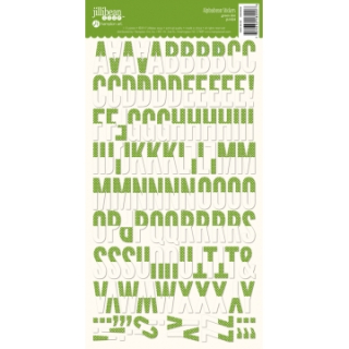 *** Jillibean Soup - ALPHABEANS / GREEN DOT - samolepicí písmenka