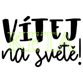 Keta (1070) - VÍTEJ NA SVĚTĚ! - cling razítko