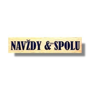 Keta (584) - NAVŽDY & SPOLU - dřevěné razítko