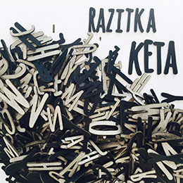 *** Keta - kartonová písmenka AMATIC (10) - scrapbook