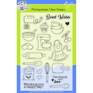 *** Lil´ Bluebird Designs - IN THE KITCHEN - silikonová razítka