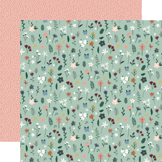 *** Echo Park - LET´S CREATE / Stash Of Stems - scrapbooková čtvrtka