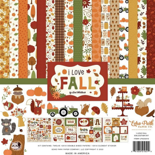 Echo Park - I LOVE FALL Collection Kit - kompletní sada