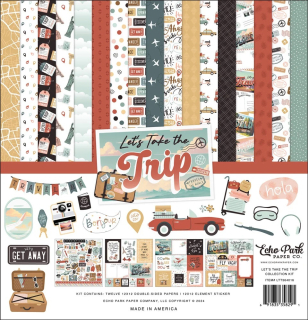 Echo Park - LET´S TAKE THE TRIP Collection Kit - kompletní sada