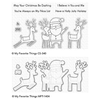 *** My Favorite Things - SANTA & FRIENDS - razítka a šablony