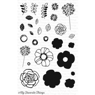 *** My Favorite Things - PRETTY POSIES - silikonová razítka