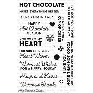 *** My Favorite Things - HUG IN A MUG - silikonová razítka