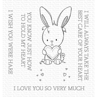 *** My Favorite Things - WISH YOU WERE HARE - silikonová razítka