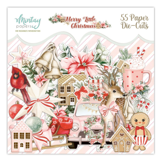 Mintay - MERRY LITTLE CHRISTMAS Paper Die-Cuts - papírové výřezy