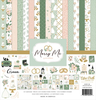 Echo Park - MARRY ME Collection Kit - kompletní sada