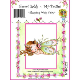 *** My Besties - SLEEPING WISP FAIRY - silikonové razítko