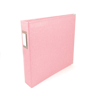 We R Memory Keepers - LEATHER BINDER / PINK - scrapbookové album