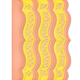 Spellbinders - BRACKET BORDERS ONE - vyřezávací šablony