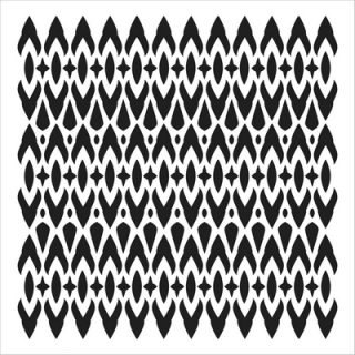 *** Crafter´s Workshop - NAVAHO 12x12 - šablona / maska
