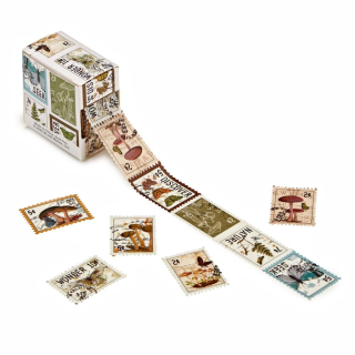49 & Market - VINTAGE ARTISTRY / NATURE STUDY Postage Stamps - washi samolepky