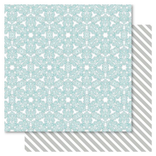 *** Bella! - NEW YORK / Trimming - scrapbooková čtvrtka