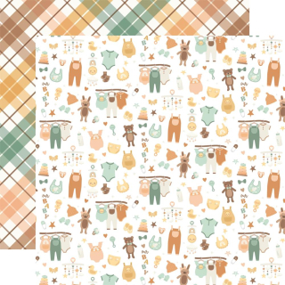 *** Echo Park - OUR BABY / Our Baby - scrapbooková čtvrtka