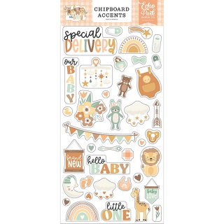 *** Echo Park - OUR BABY Chipboards - kartonové výřezy