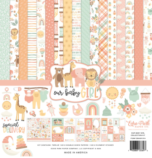 Echo Park - OUR BABY GIRL Collection Kit - kompletní sada