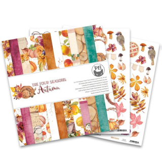 *** P13 - THE FOUR SEASONS / AUTUMN 12x12 - scrapbookové čtvrtky