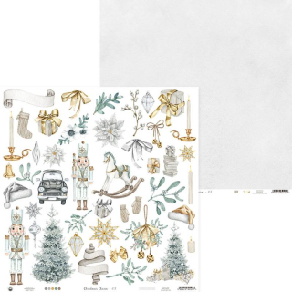 *** P13 - CHRISTMAS CHARM / 07 - scrapbooková čtvrtka