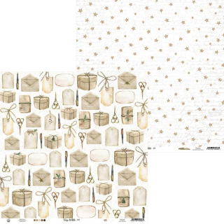 *** P13 - COSY WINTER / 03 - scrapbooková čtvrtka