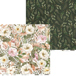 *** P13 - FOREST TEA PARTY / 03 - scrapbooková čtvrtka