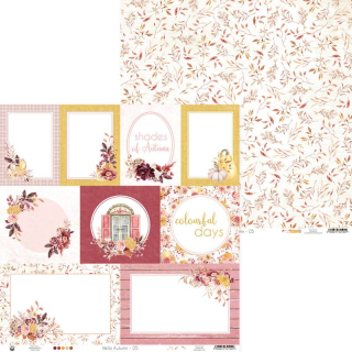 P13 - HELLO AUTUMN / 03 - scrapbooková čtvrtka