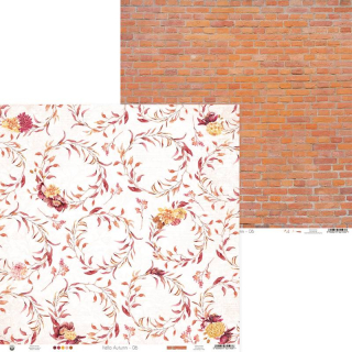 P13 - HELLO AUTUMN / 06 - scrapbooková čtvrtka