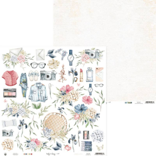 *** P13 - LADY´S DIARY / 07 - scrapbooková čtvrtka
