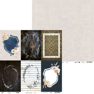 *** P13 - SOULMATE / 06 - scrapbooková čtvrtka