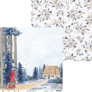 *** P13 - ONCE UPON A TIME / 02 - scrapbooková čtvrtka