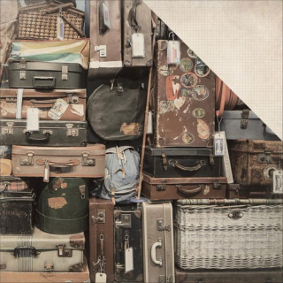 *** Kaisercraft - JUST LANDED / Baggage - scrapbookový papír