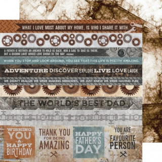 *** Kaisercraft - FACTORY 42 / Automated - scrapbookový papír
