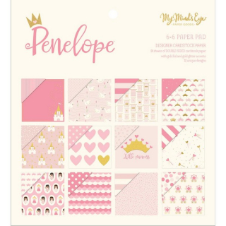 *** My Mind´s Eye - PENELOPE 6x6 - scrapbookové čtvrtky