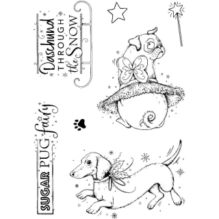 Pink Ink Design - PAWSOME POOCH CHRISTMAS - silikonové razítko