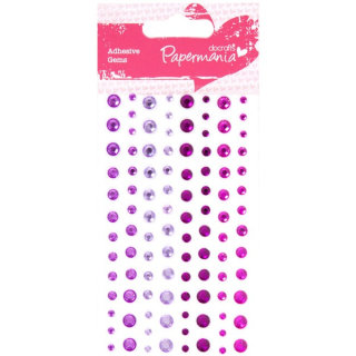 Papermania - CAPSULE / HEATHER - samolepicí kamínky