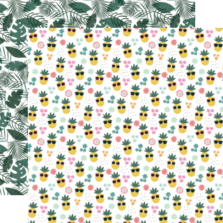 *** Echo Park - POOL PARTY / Pineapple Paradise - scrapbooková čtvrtka