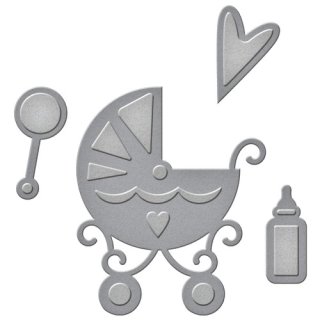 *** Spellbinders - SWEET BABY - vyřezávací šablony