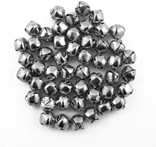 *** Vaessen Creative - JINGLE BELLS / SILVER (10 mm, 144 ks) - rolničky