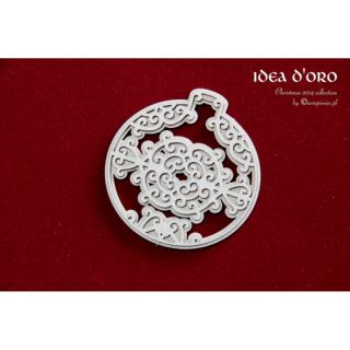Scrapiniec (3125) - IDEA D´ORO / LAYER BAUBLE - kartonové výřezy