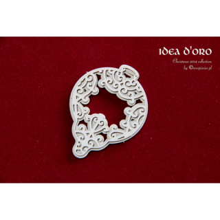 Scrapiniec (3128) - IDEA D´ORO / LAYER BAUBLE - kartonové výřezy